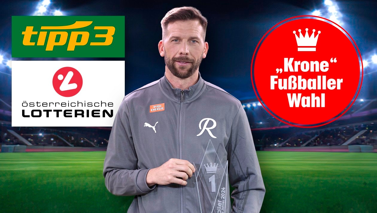 Zum 59. Mal - Die „Krone“-Fußballerwahl 2025: Stimmen Sie ab!