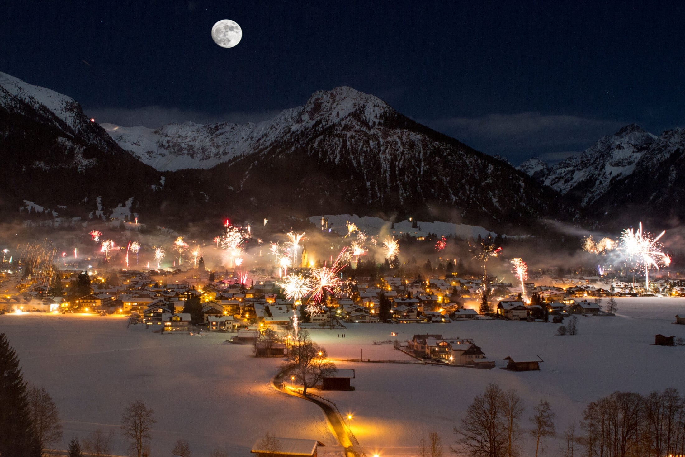 Traumhafte Bedingungen - Silvesternacht verspricht klare Sicht und Schnee!