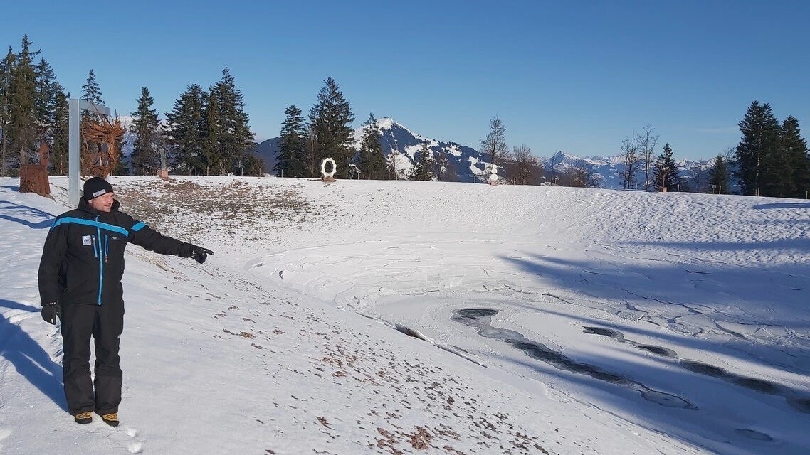 Tiroler Skigebiete - Speicherseen leer, jetzt hilft „echter“ Schnee