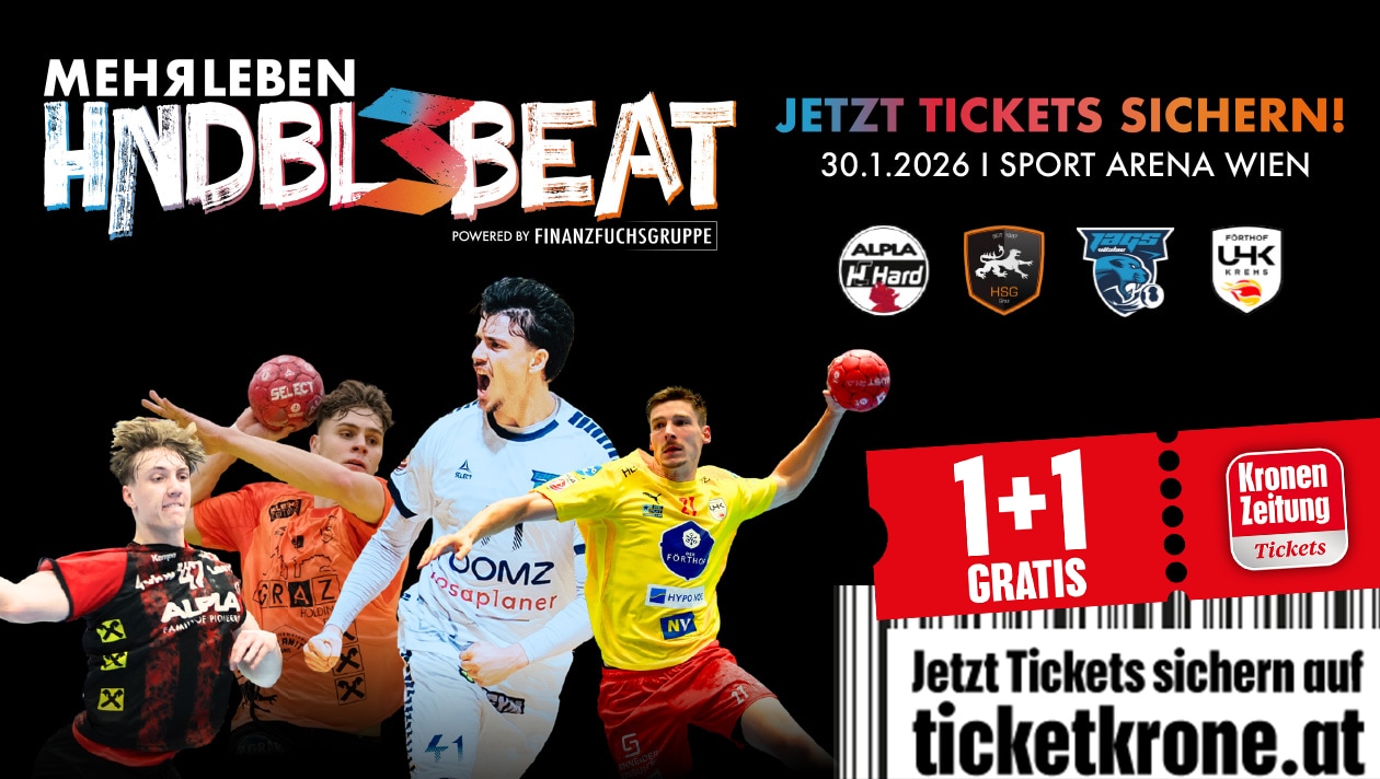 1+1 Ticket gratis - Das Finale von MEHR LEBEN HNDBL3BEAT live erleben!