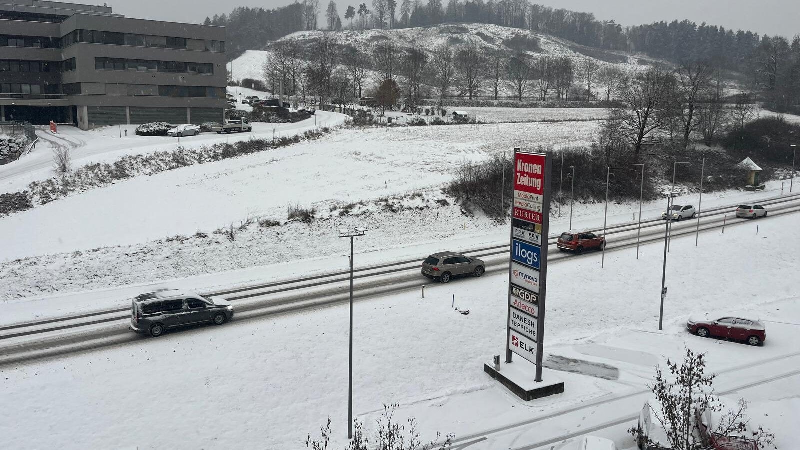 Stromausfälle, Unfälle - Frau Holle schaute noch einmal in Kärnten vorbei