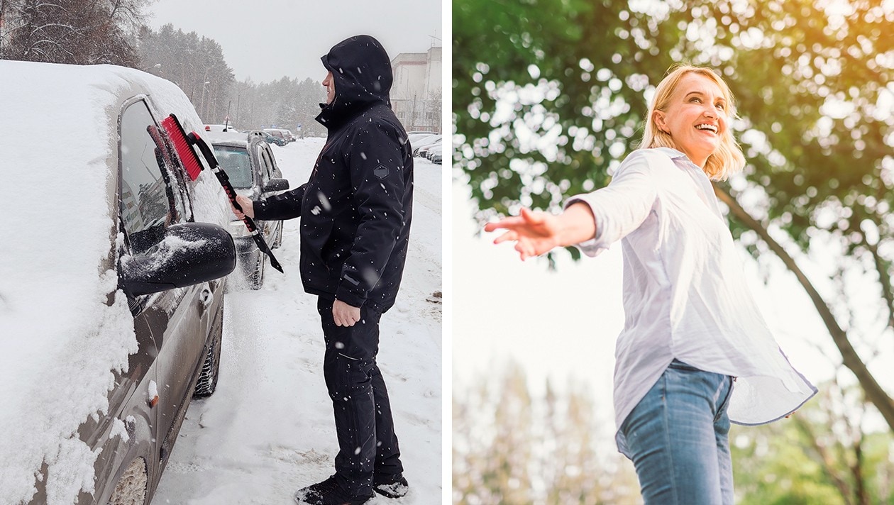 Turbulentes Wetter - Erst Schneemassen, dann kommt endlich der Frühling
