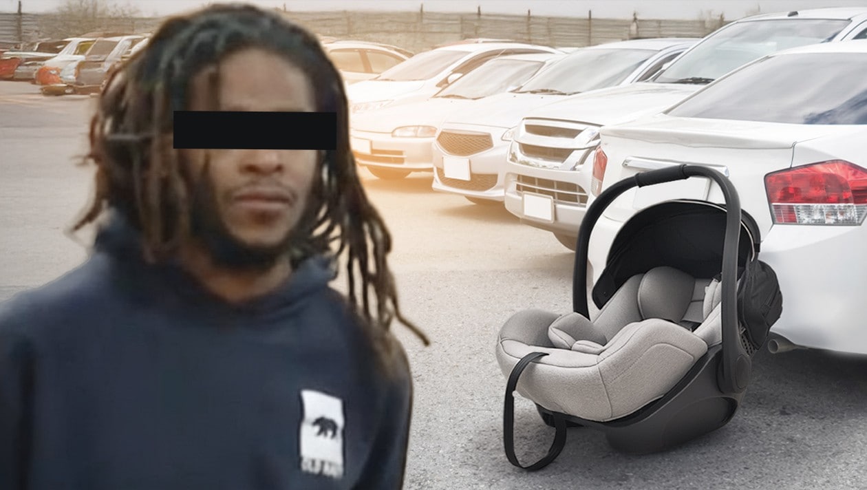 Polizei rettete Kind - Baby lag zwei Tage in abgeschlepptem Wagen