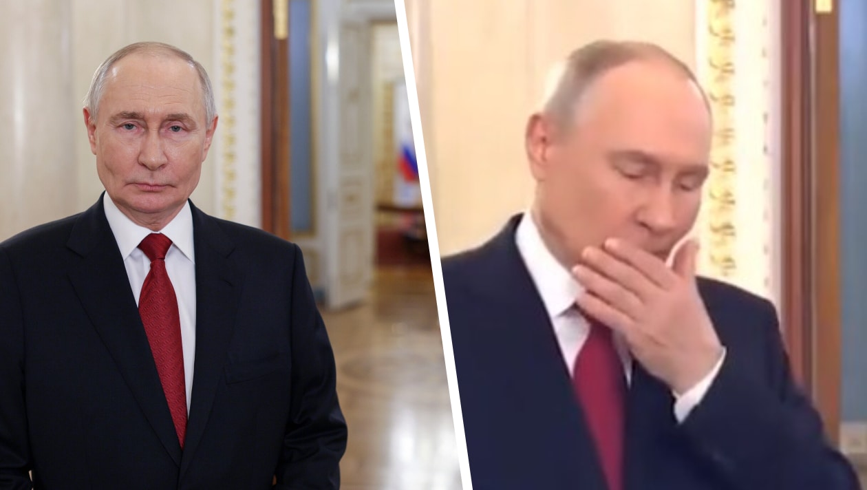 Panne oder Aufstand? - Wirbel um Kreml-Video von hustendem Putin