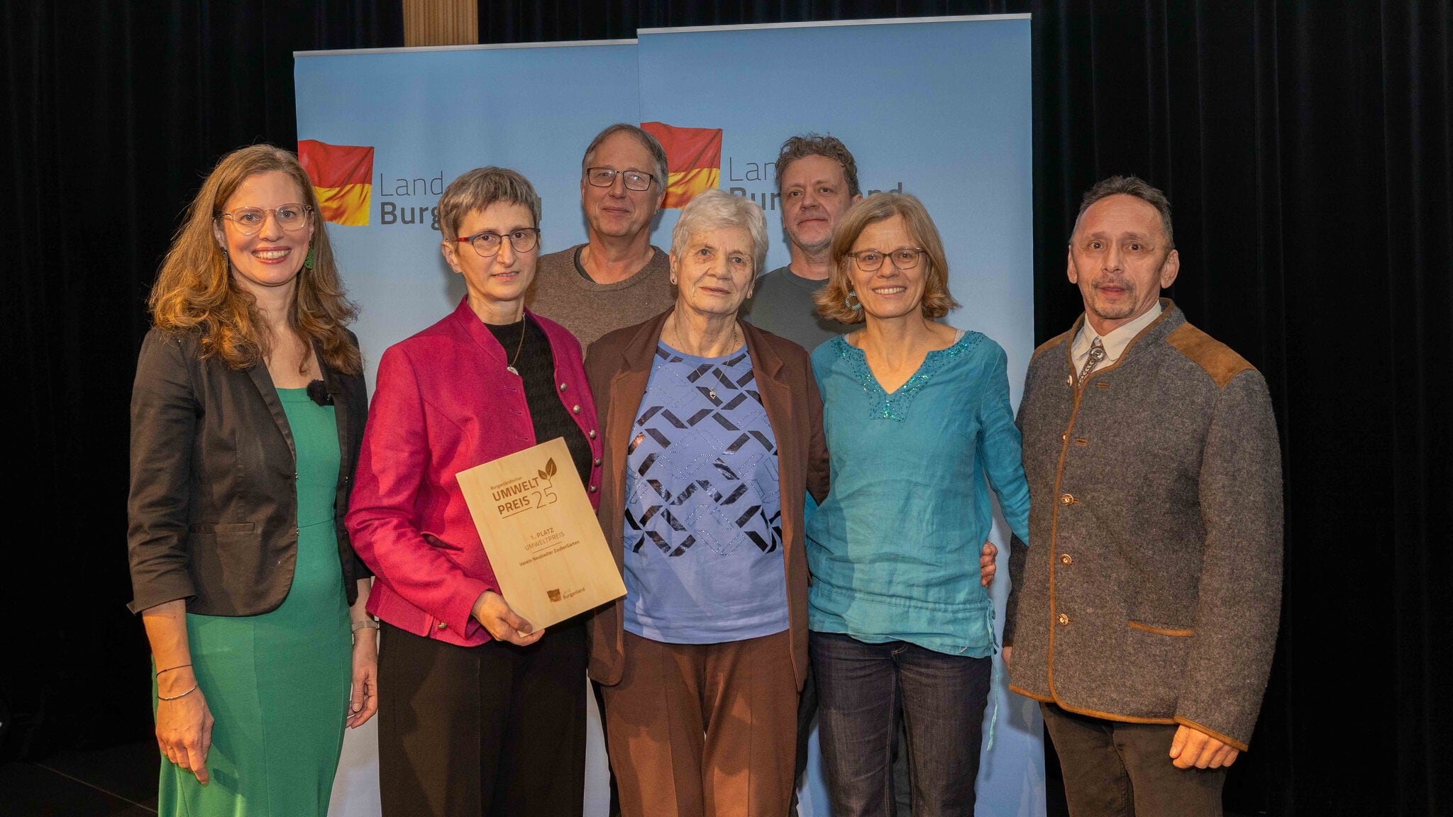 Wolf Stockinger - Umweltpreis für florales Lebenswerk in Neusiedl