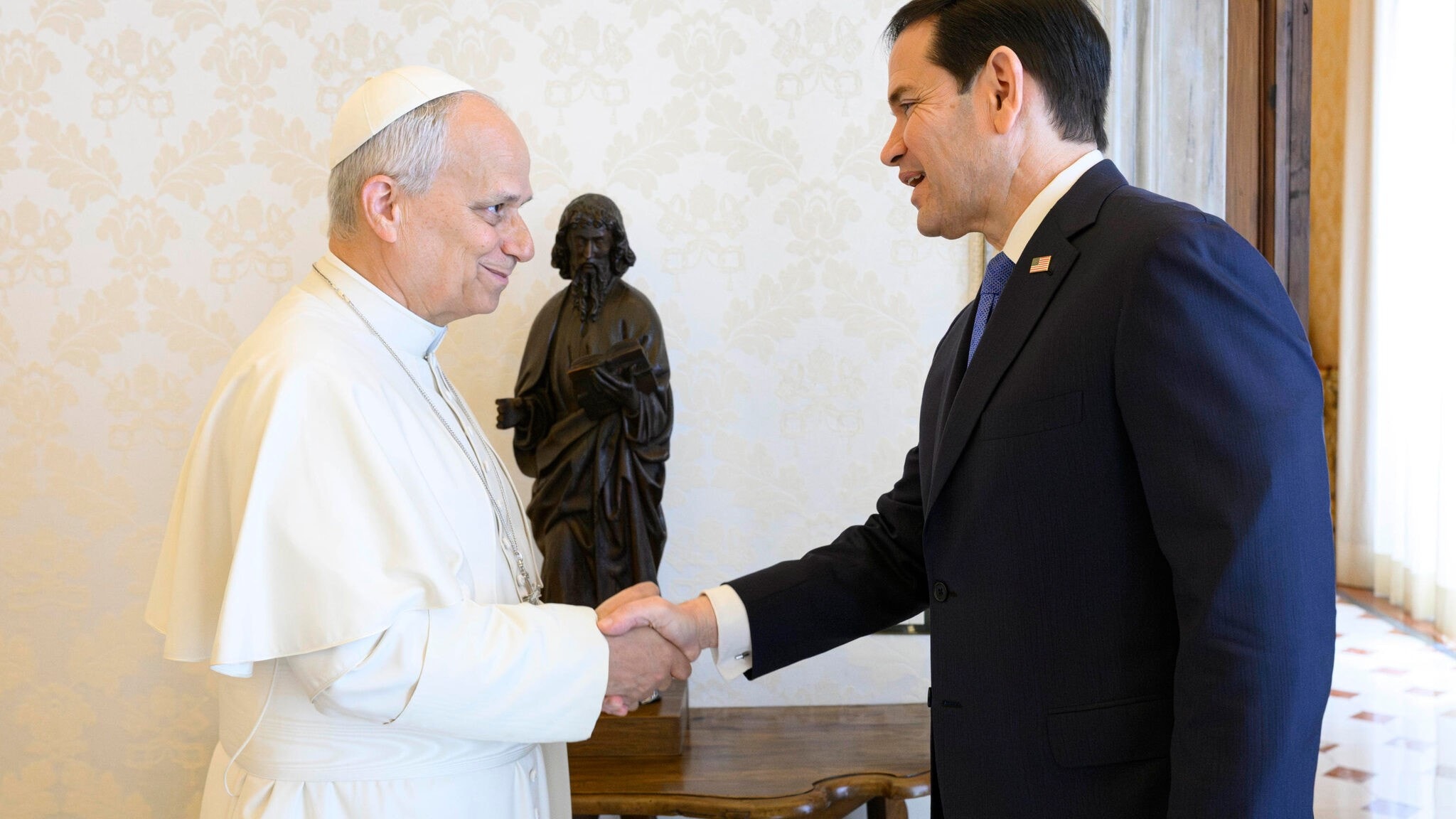 Papst Leo traf Rubio - Kardinalstaatssekretär: Trumps Aussagen „seltsam“