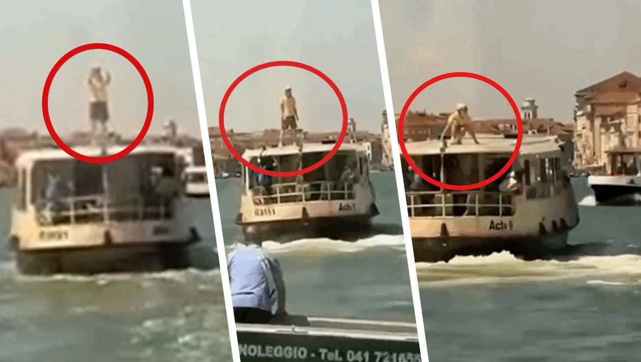 Irre Aktion in Venedig - Tourist (18) treibt Bürgermeister auf die Palme