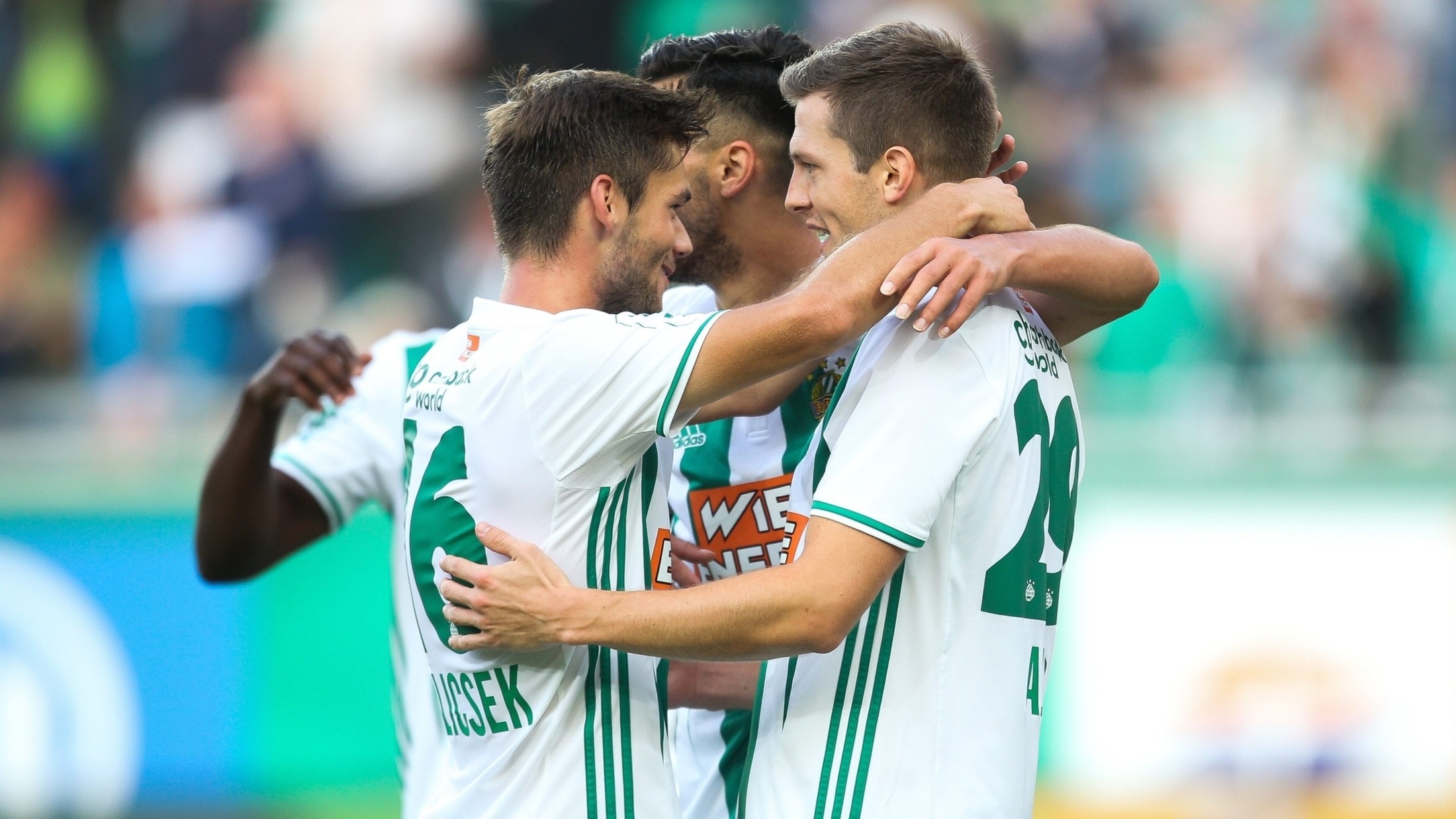 Rapid-Klassentreffen - Ostliga-Meister wechselte die Wiener-Derby-Farben