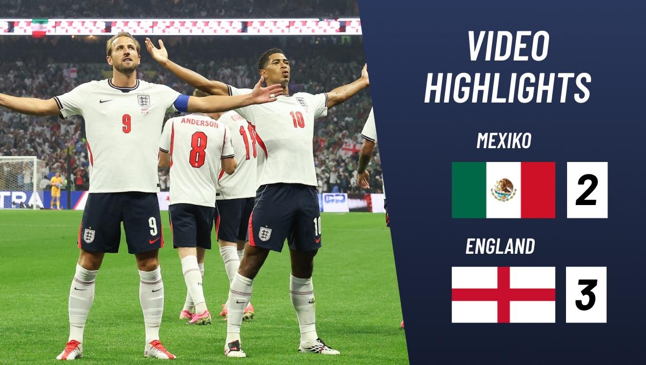WM-Highlights - Bellingham-Doppelpack – England schockt Mexiko!