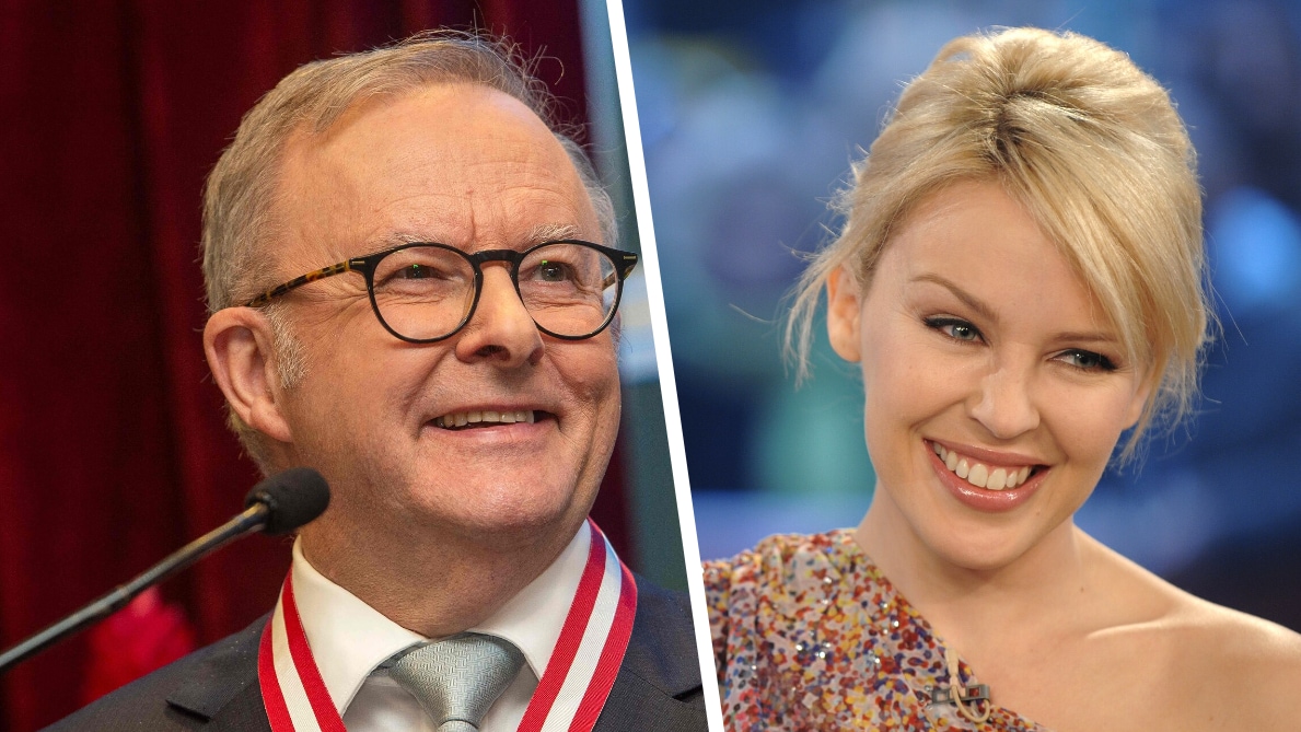 Australiens Premier - Albanese würde mit Kylie Minogue Sex haben