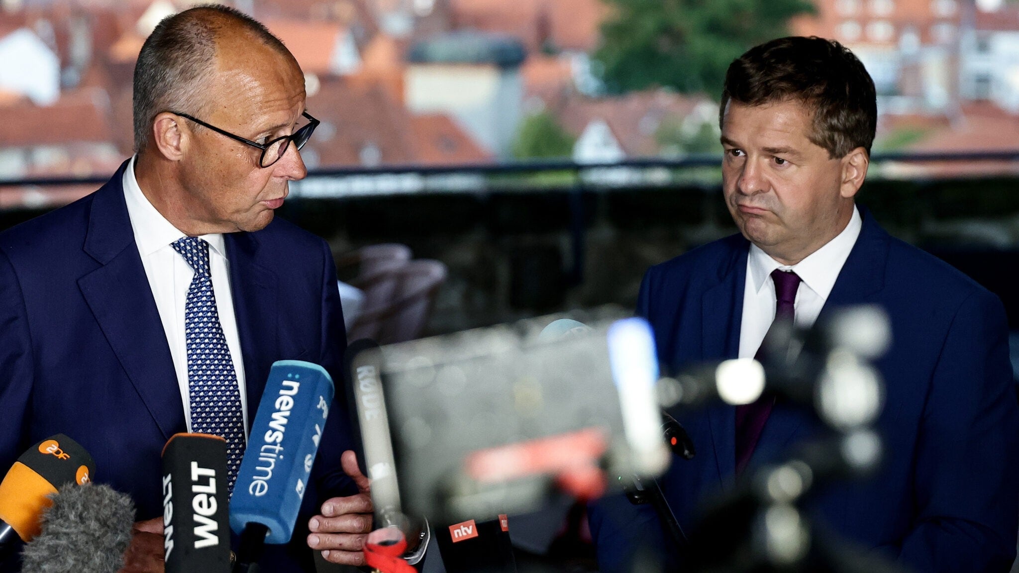 Trotz Kanzler-Visite - Nächster Umfrage-Schock für CDU in Sachsen-Anhalt